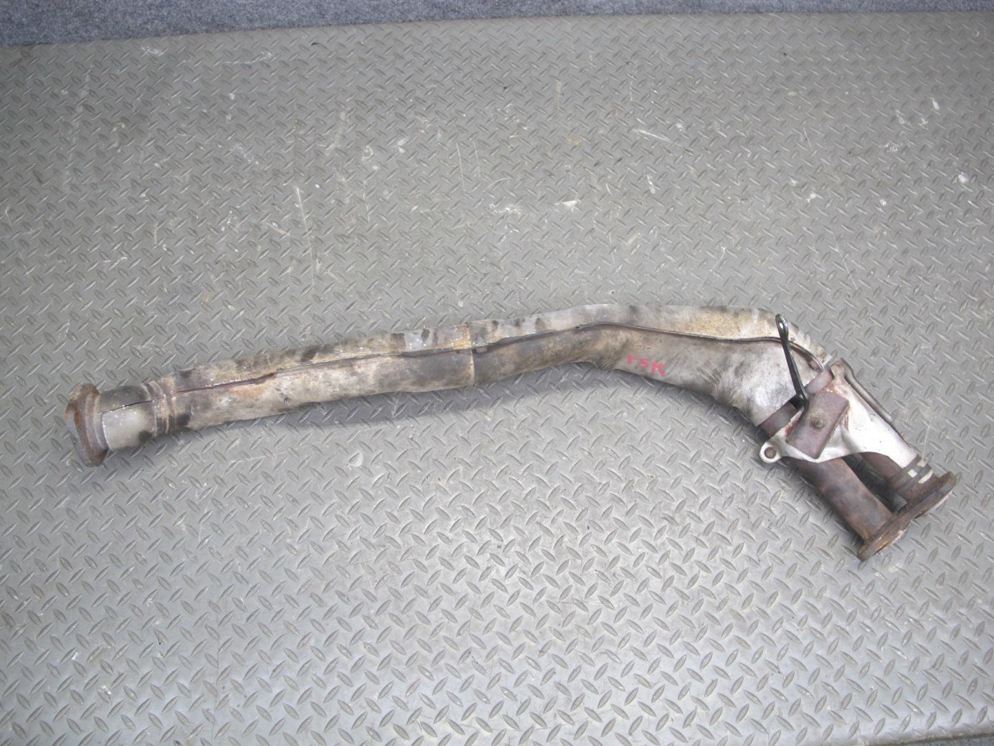 86-92 Toyota Supra MK3 7MGE NON Turbo Front Exhaust Pipe w Heat Shield Assy OEM