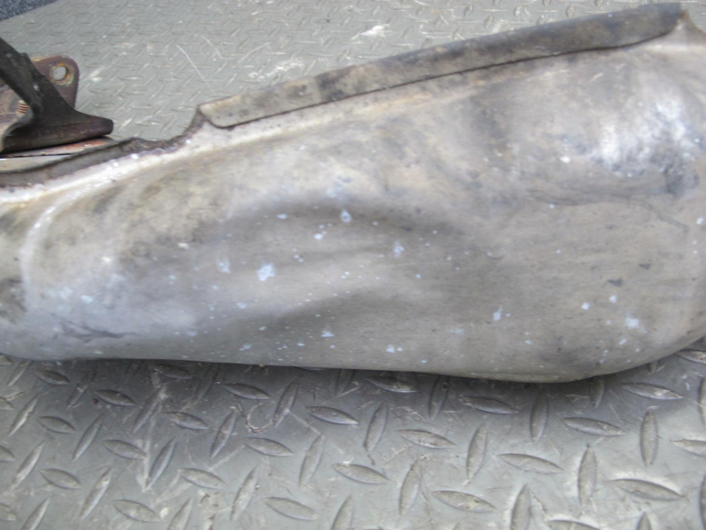 86-92 Toyota Supra MK3 7MGE NON Turbo Front Exhaust Pipe w Heat Shield Assy OEM