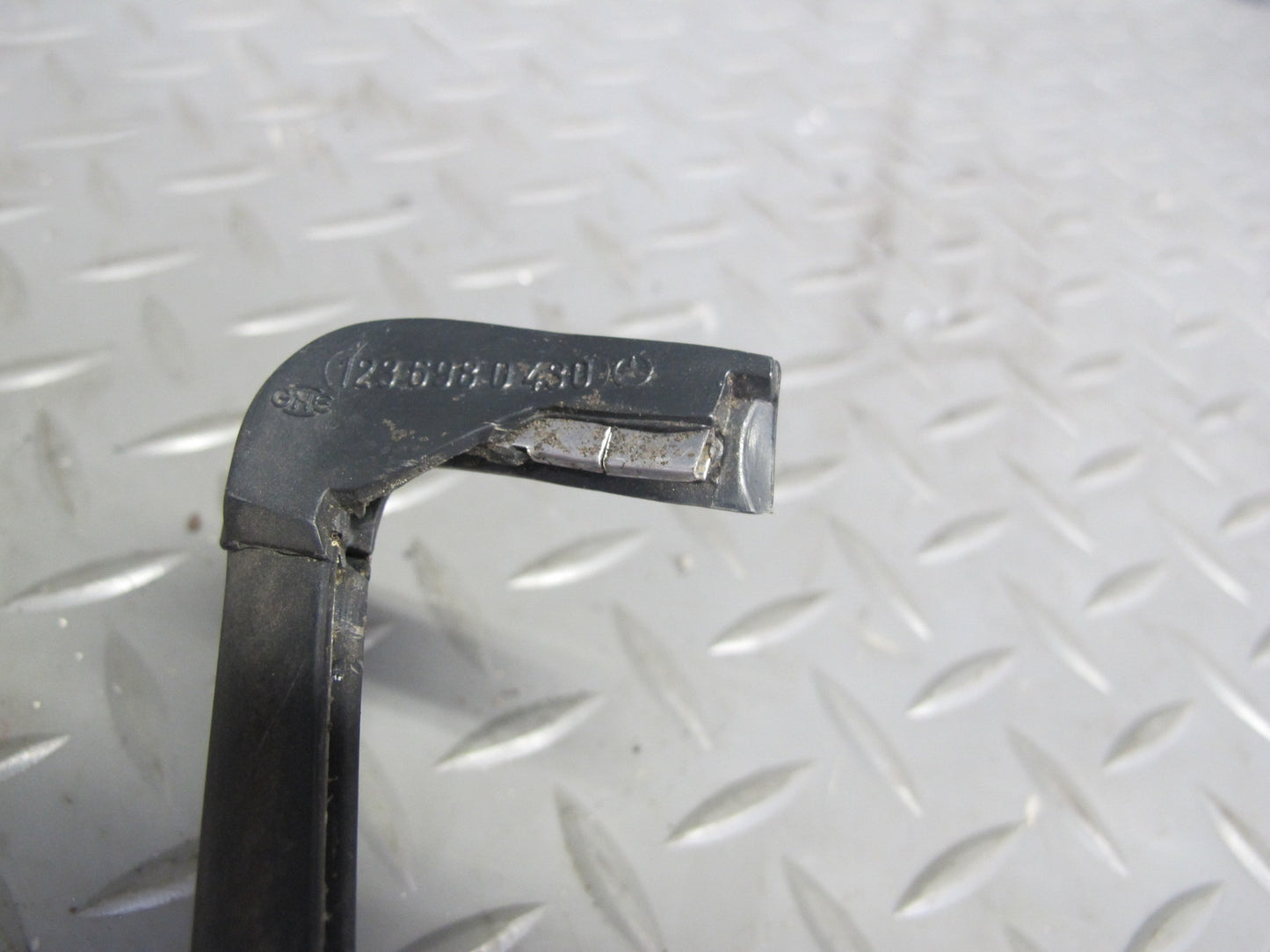 75-85 Mercedes W123 Set of 2 Roof Right Chrome Trim Molding Cover Panel OEM