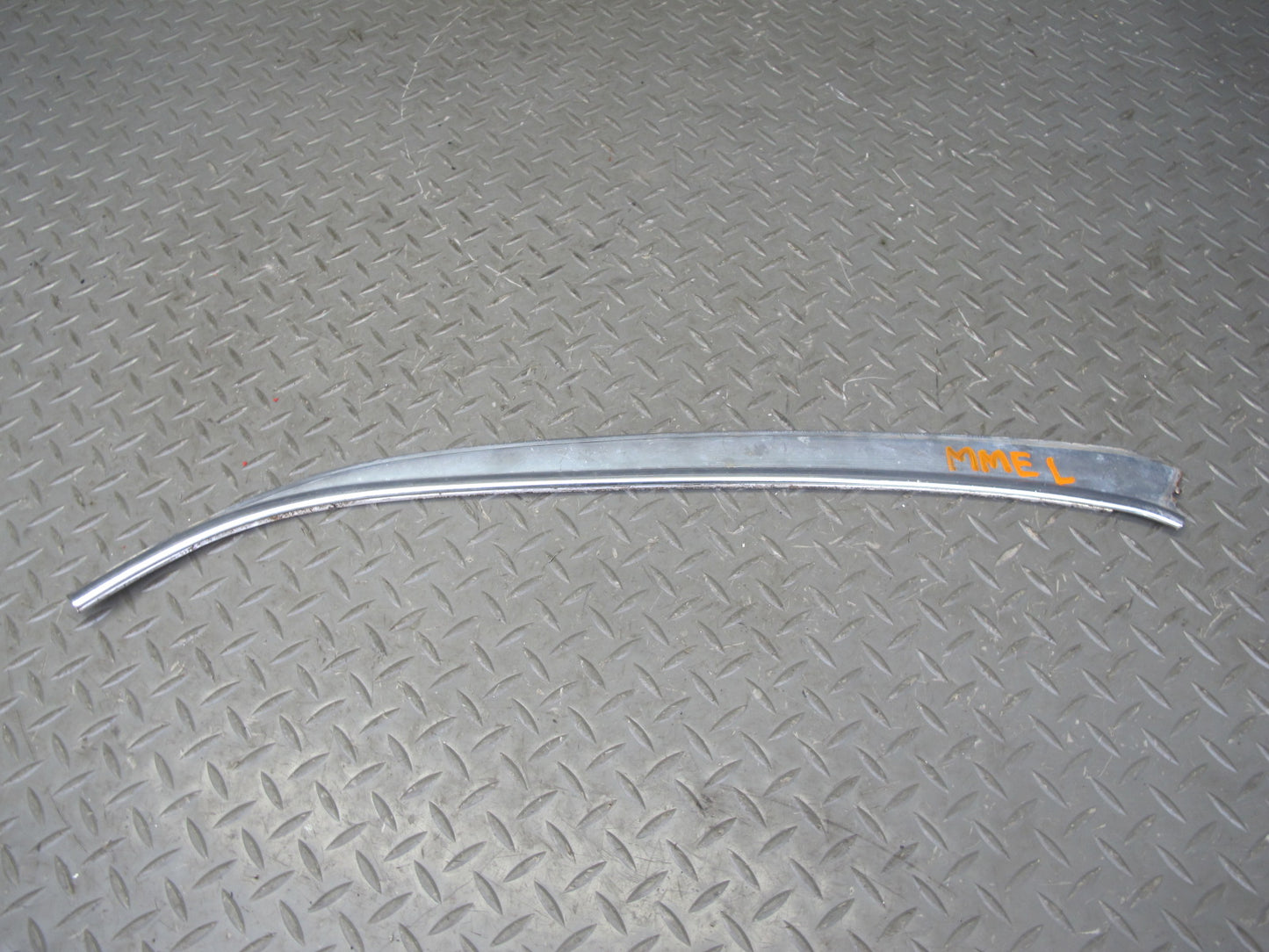 75-85 Mercedes W123 Set of 2 Roof Left Chrome Trim Molding Cover Panel OEM