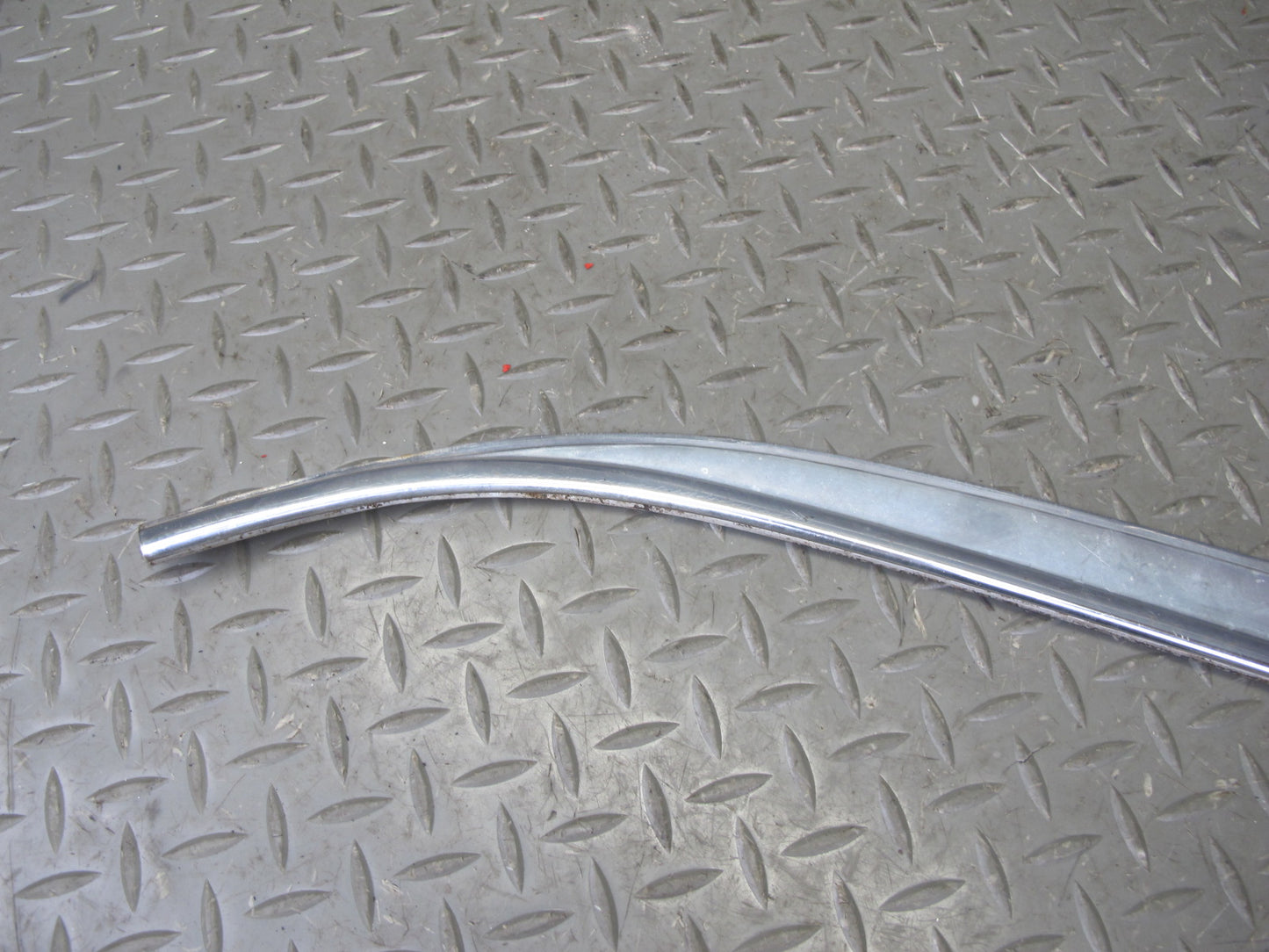 75-85 Mercedes W123 Set of 2 Roof Left Chrome Trim Molding Cover Panel OEM