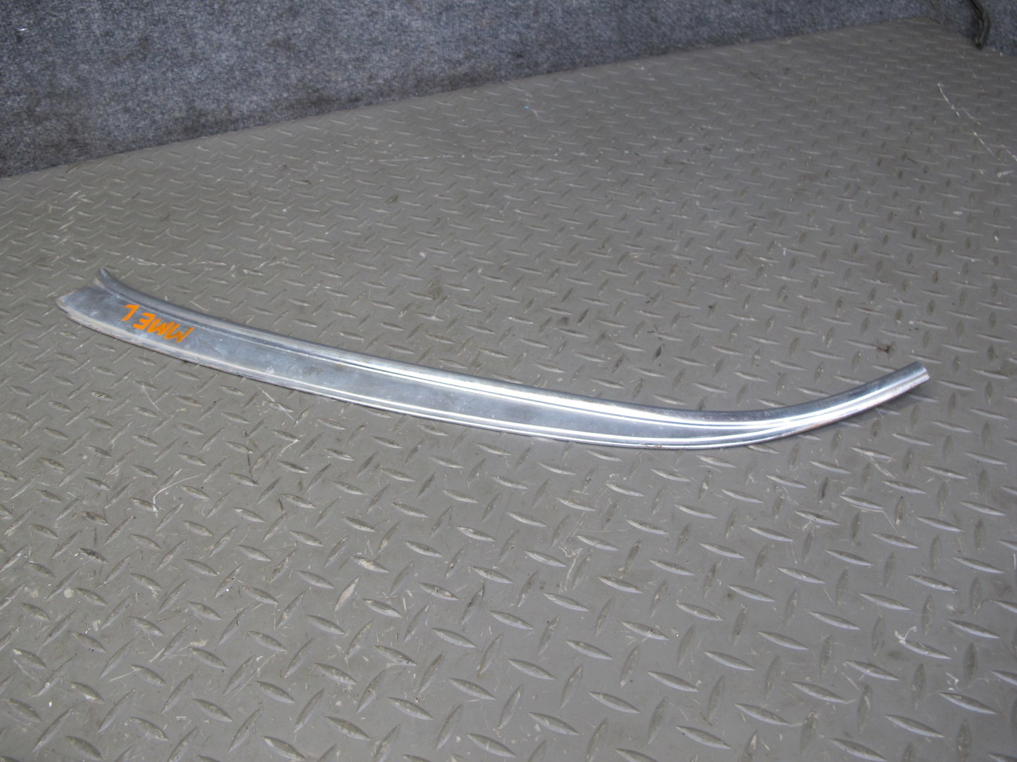 75-85 Mercedes W123 Set of 2 Roof Left Chrome Trim Molding Cover Panel OEM