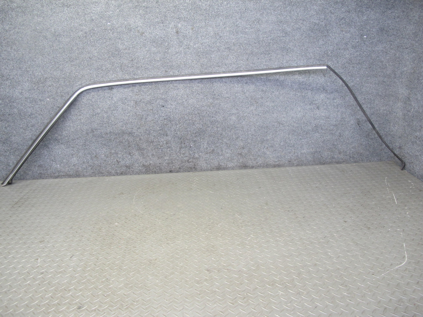 75-85 Mercedes W123 Set of 2 Roof Left Chrome Trim Molding Cover Panel OEM