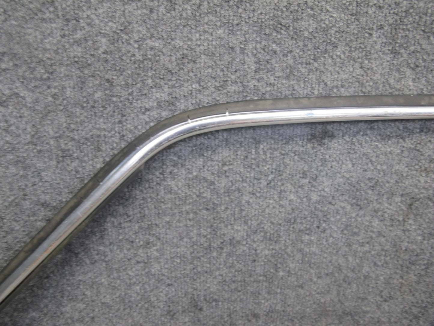75-85 Mercedes W123 Set of 2 Roof Left Chrome Trim Molding Cover Panel OEM