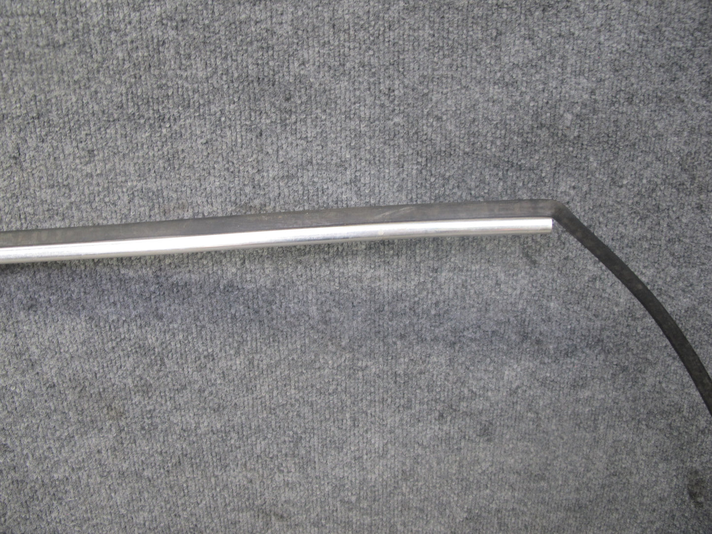 75-85 Mercedes W123 Set of 2 Roof Left Chrome Trim Molding Cover Panel OEM