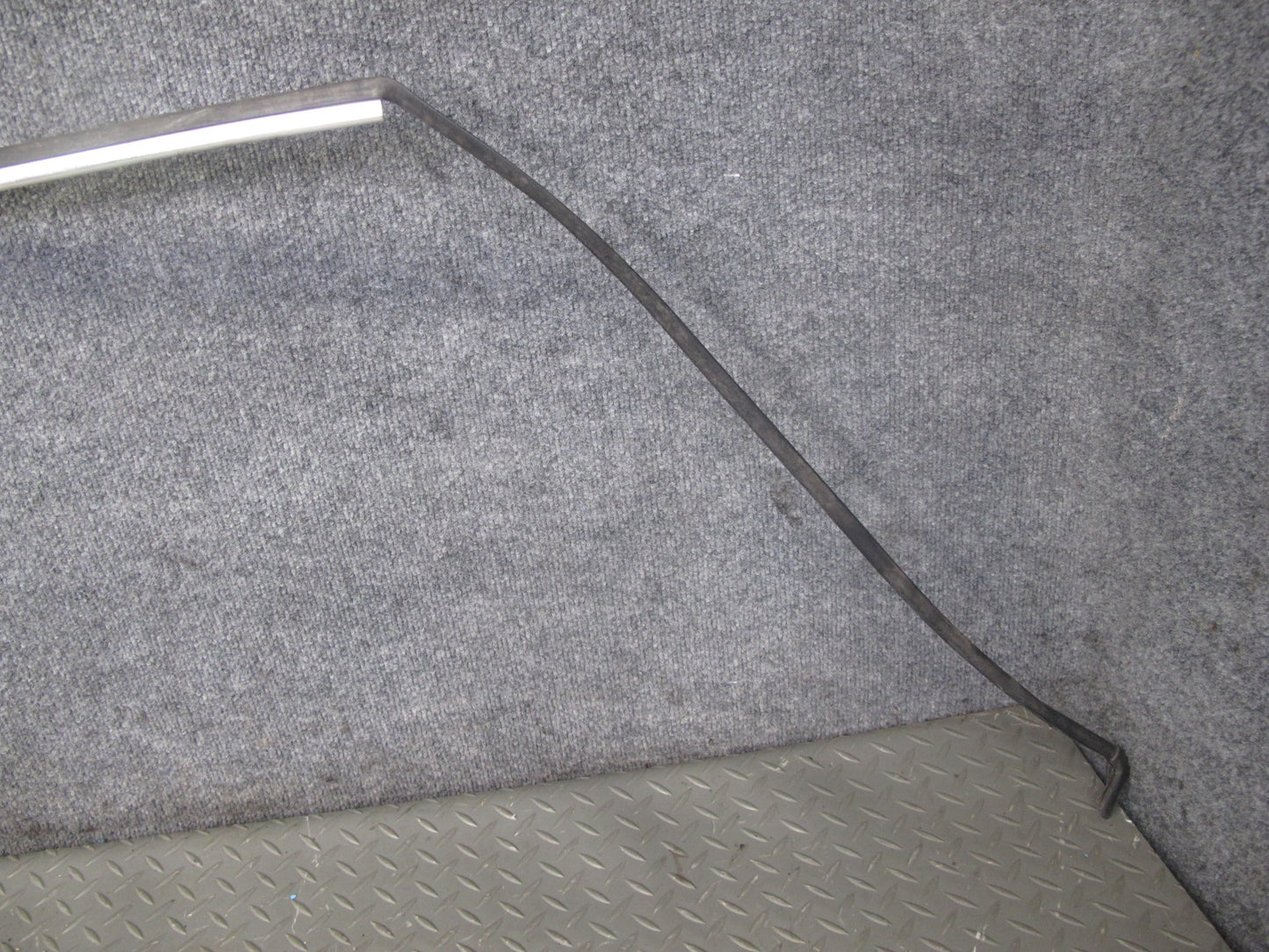 75-85 Mercedes W123 Set of 2 Roof Left Chrome Trim Molding Cover Panel OEM