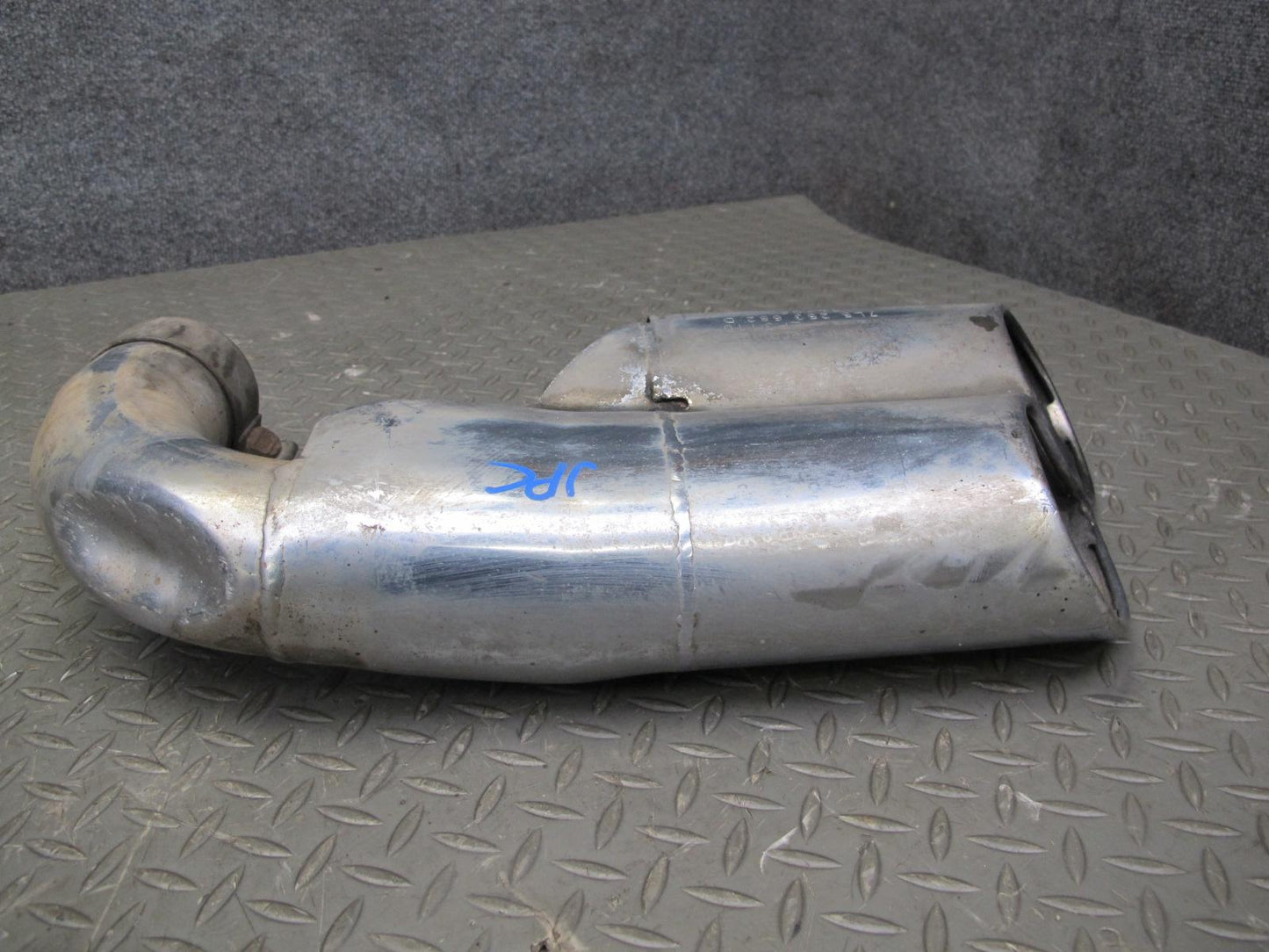 2006 Porsche Cayenne 955 Turbo S Rear Left & Right Exhaust Muffler Tip Set