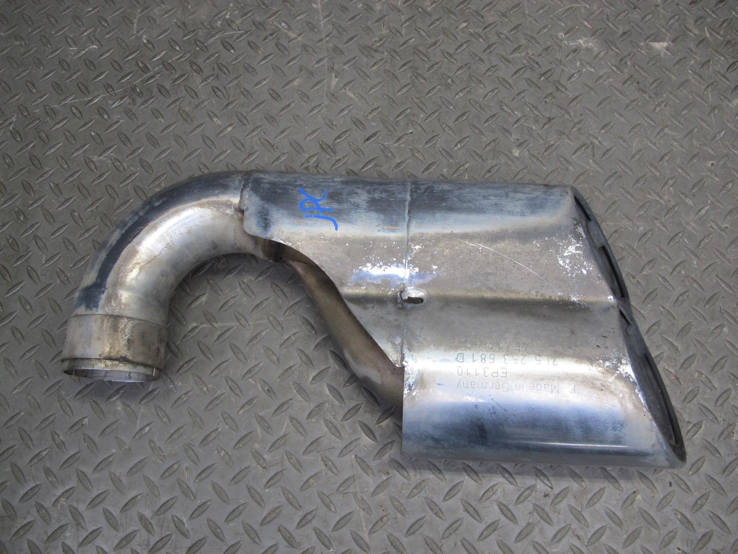 2006 Porsche Cayenne 955 Turbo S Rear Left & Right Exhaust Muffler Tip Set