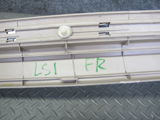95-97 Lexus LS400 Set of 4 Front & Rear Door Scuff Sill Plate Trim Panel OEM