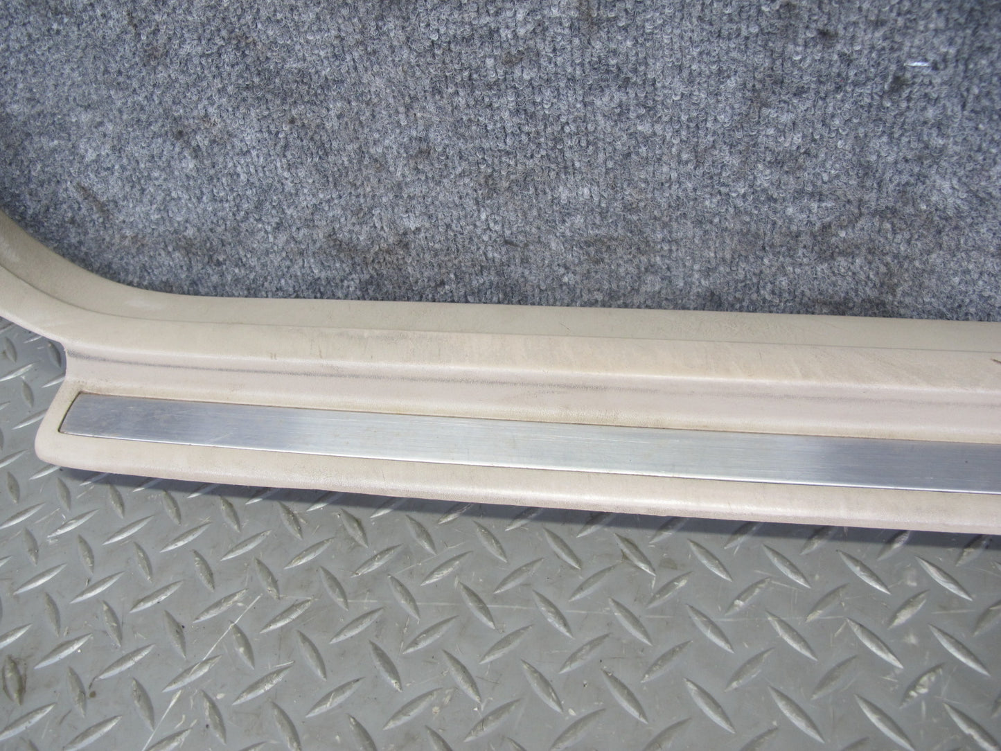 95-97 Lexus LS400 Set of 4 Front & Rear Door Scuff Sill Plate Trim Panel OEM