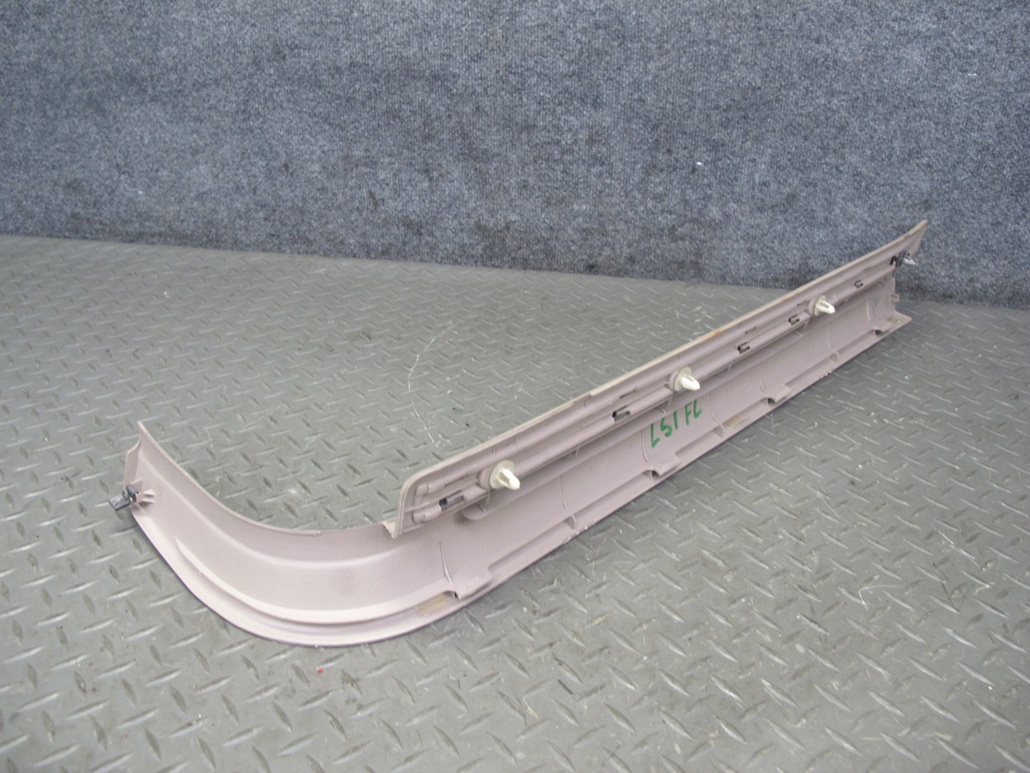 95-97 Lexus LS400 Set of 4 Front & Rear Door Scuff Sill Plate Trim Panel OEM
