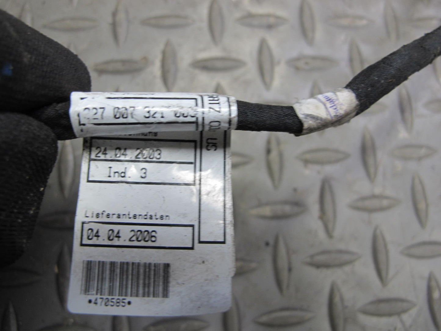 2003-2010 Porsche Cayenne 955 Rear TOW Trailer Hitch Reinforcement Bar