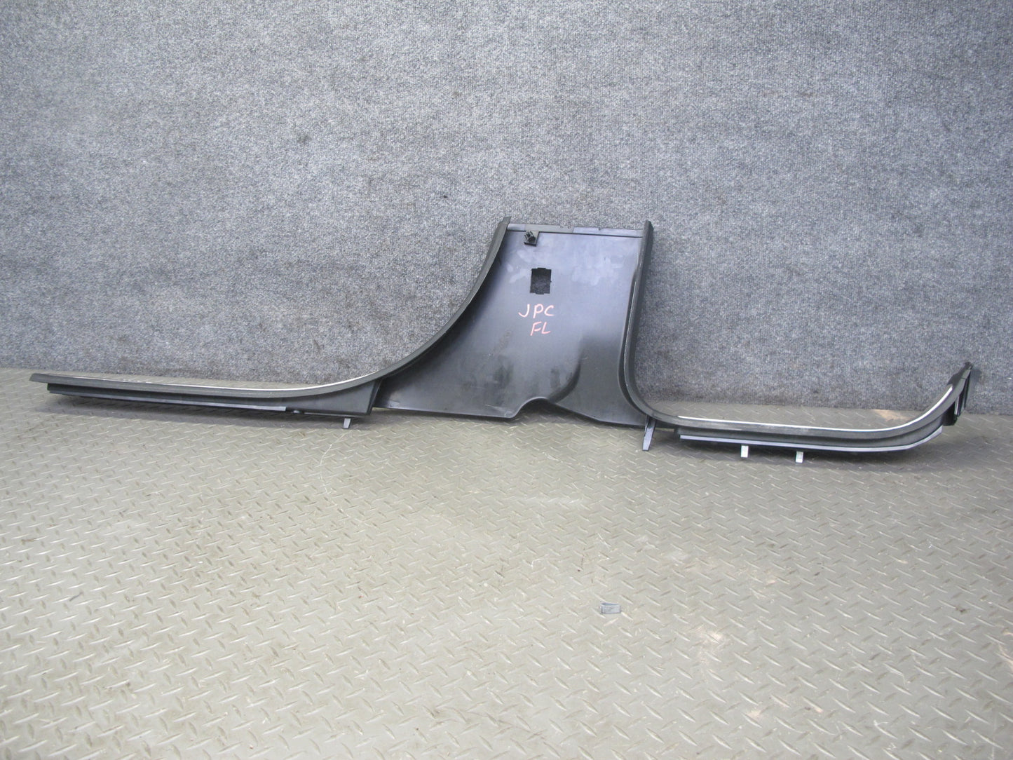 2003-2010 Porsche Cayenne 955 Front Door Scuff Sill Plate Trim Panel Set of 2