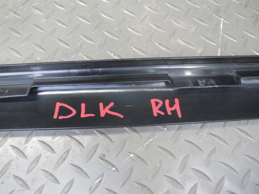 12-20 Mercedes R172 SLK SLC Left Right Sidedoor Sill Scuff Cover Panel Trim Set