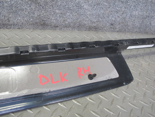 12-20 Mercedes R172 SLK SLC Left Right Side Door Sill Scuff Step Trim Panel Set