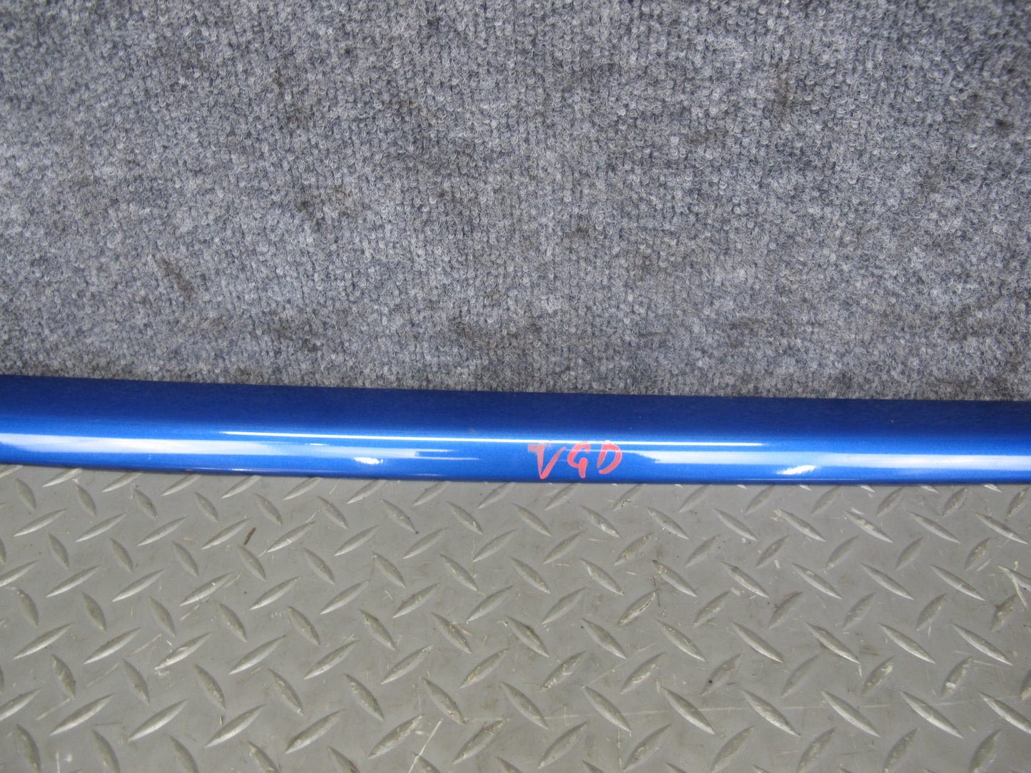 06-09 VW R32 GTI Rabbit 2-DR Set of 4 Door & Quarter Molding Strip Deepblue OEM