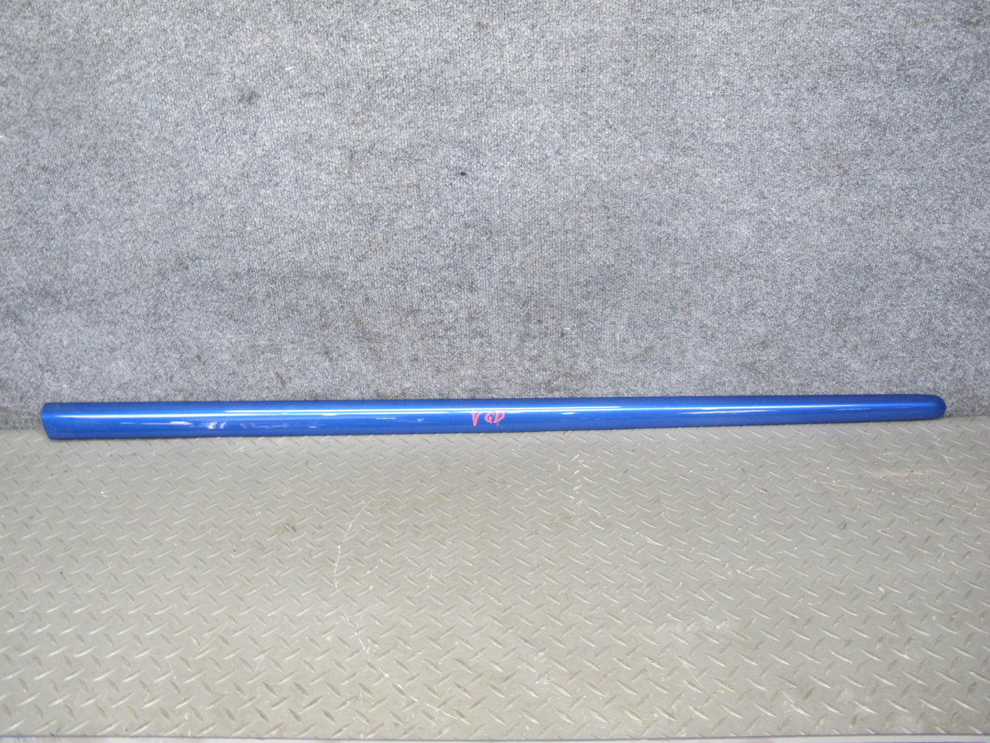 06-09 VW R32 GTI Rabbit 2-DR Set of 4 Door & Quarter Molding Strip Deepblue OEM