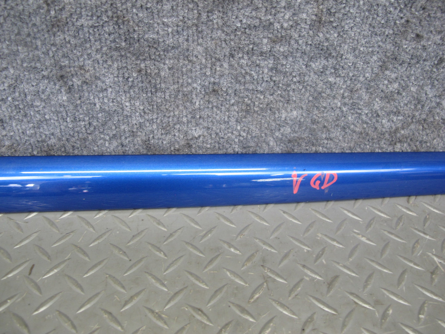 06-09 VW R32 GTI Rabbit 2-DR Set of 4 Door & Quarter Molding Strip Deepblue OEM
