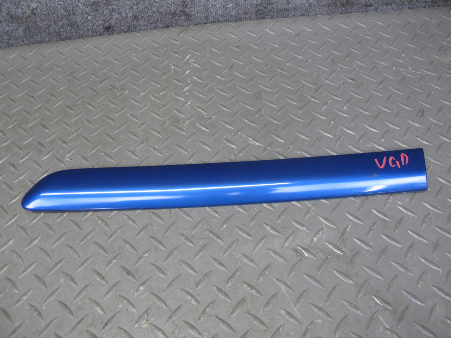 06-09 VW R32 GTI Rabbit 2-DR Set of 4 Door & Quarter Molding Strip Deepblue OEM