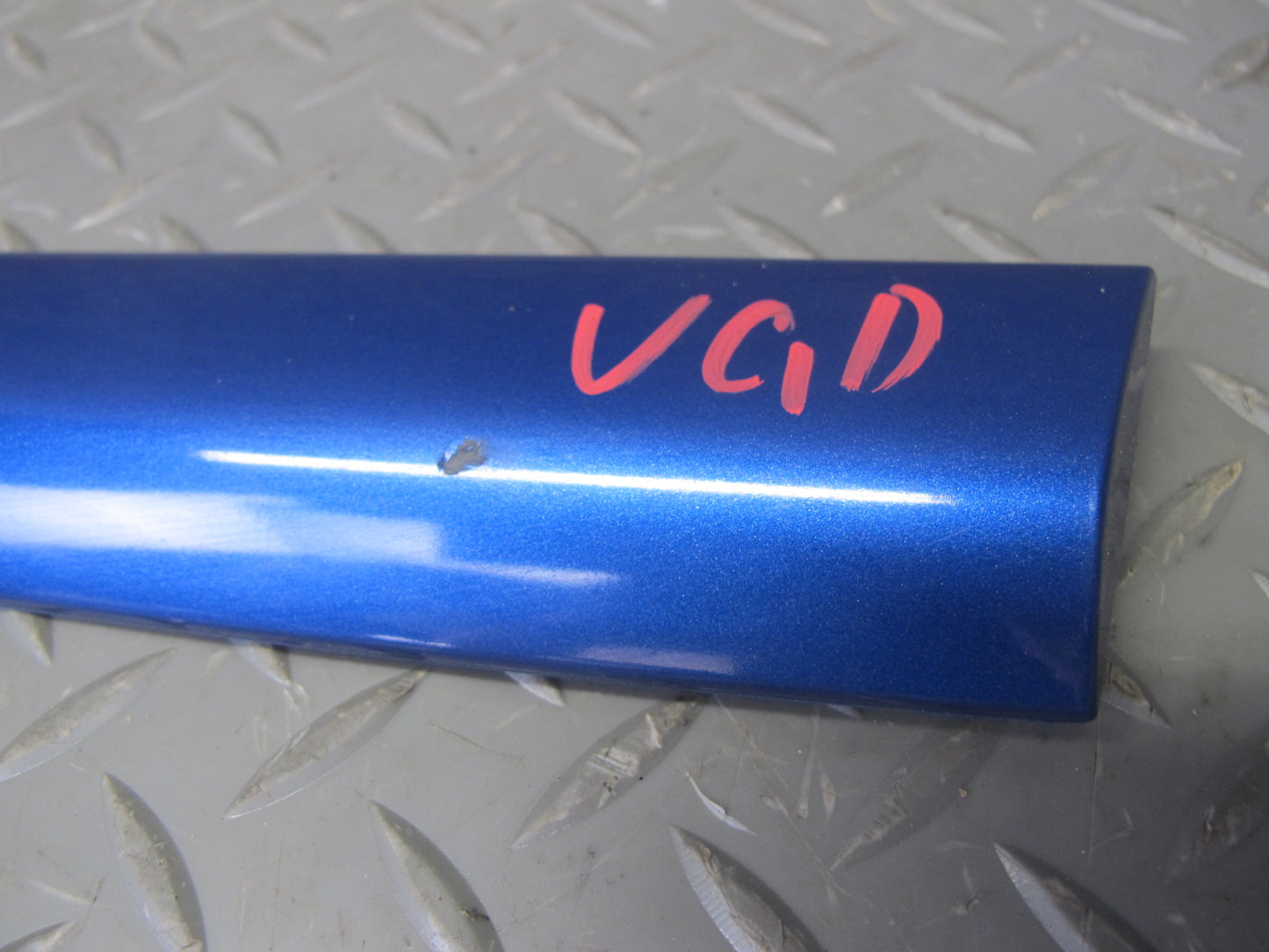 06-09 VW R32 GTI Rabbit 2-DR Set of 4 Door & Quarter Molding Strip Deepblue OEM