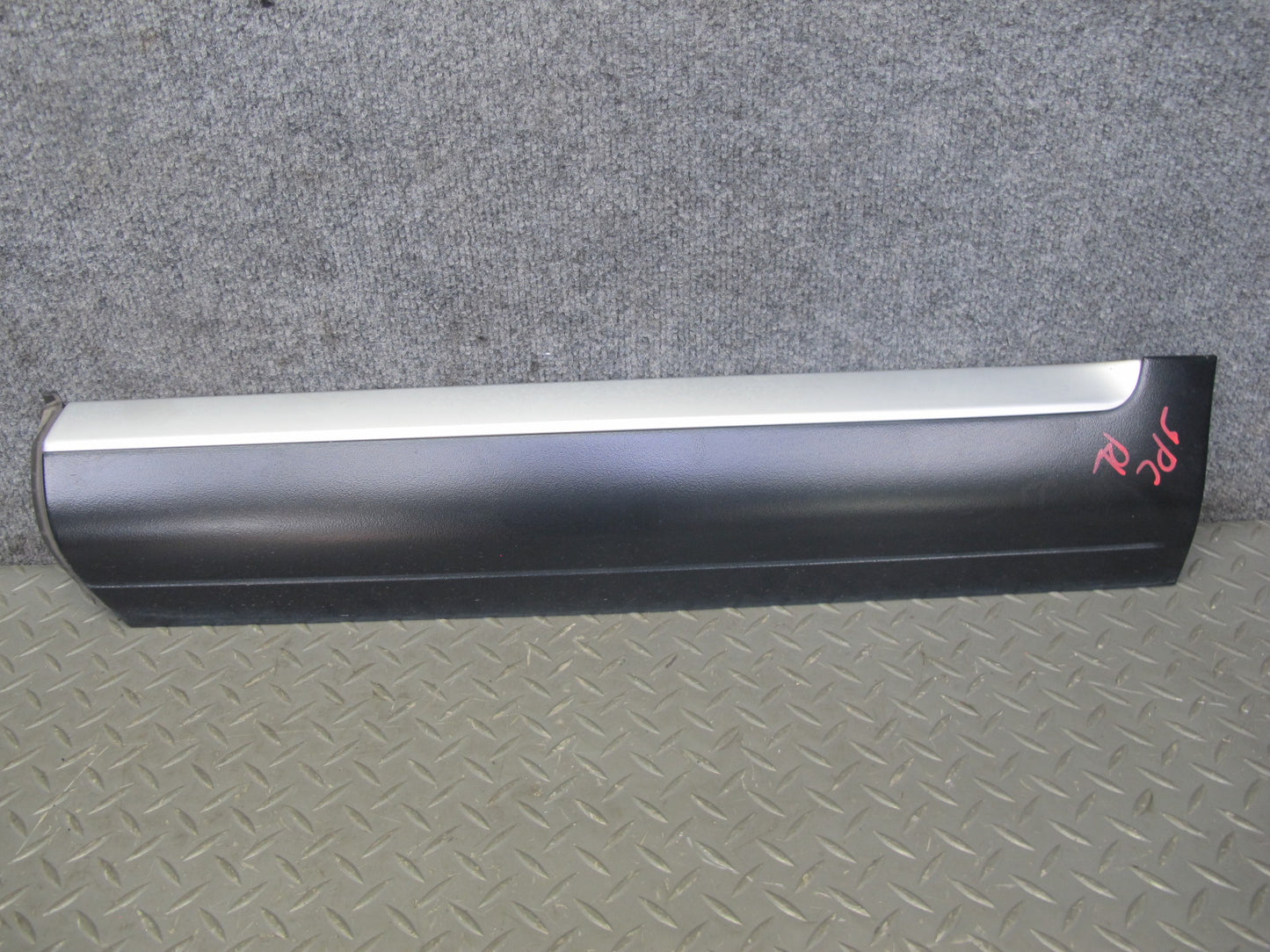 2003-2010 Porsche Cayenne 955 Rear Left Door Exterior Lower Trim Molding Panel