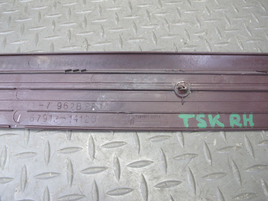 86-88 Toyota Supra MK3 Set of 2 Left & Right Door Scuff Sill Trim Plate OEM