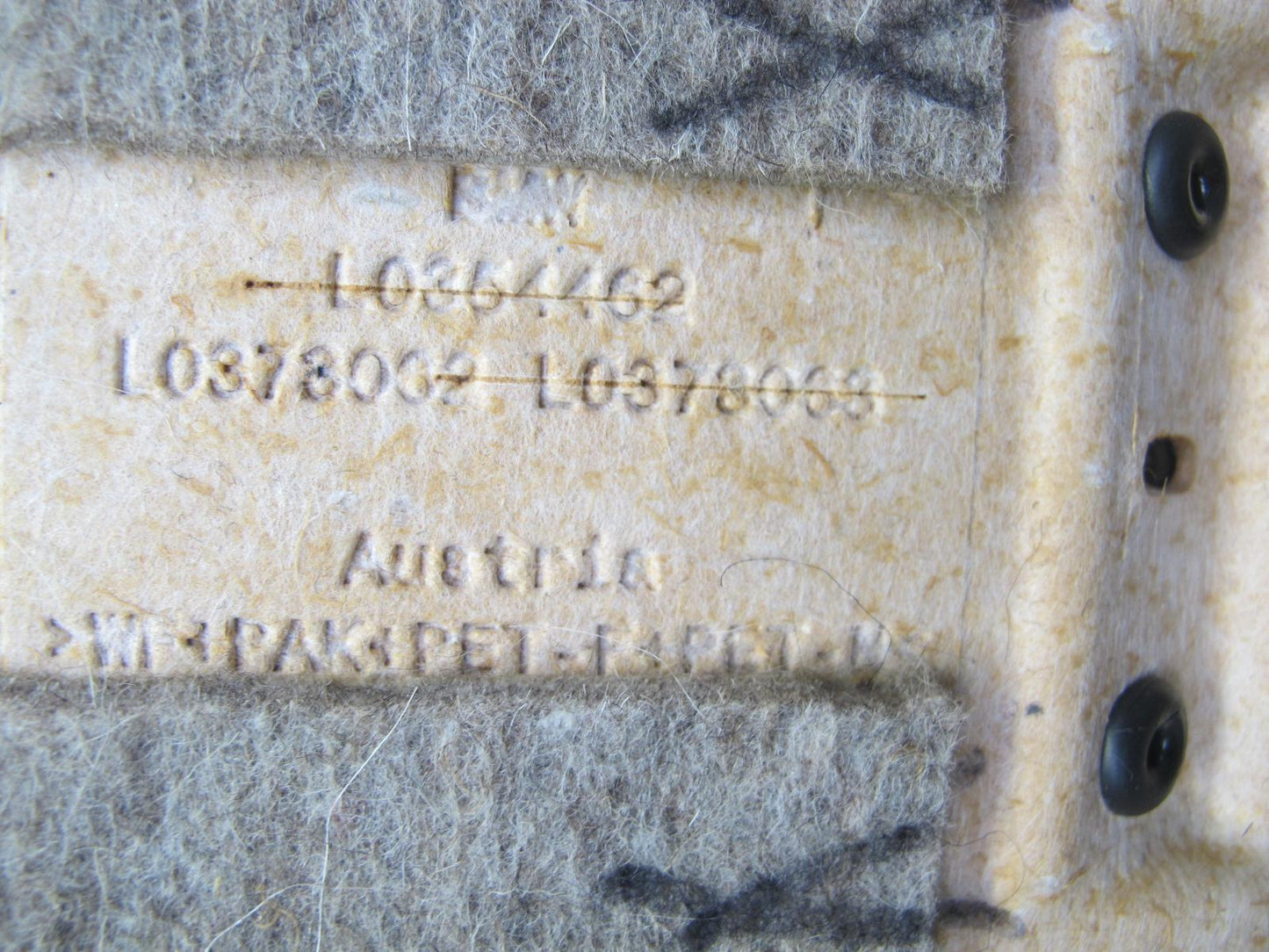 2015-2017 BMW F82 M4 Front Left Seat Back Trim Cover Panel 8058319