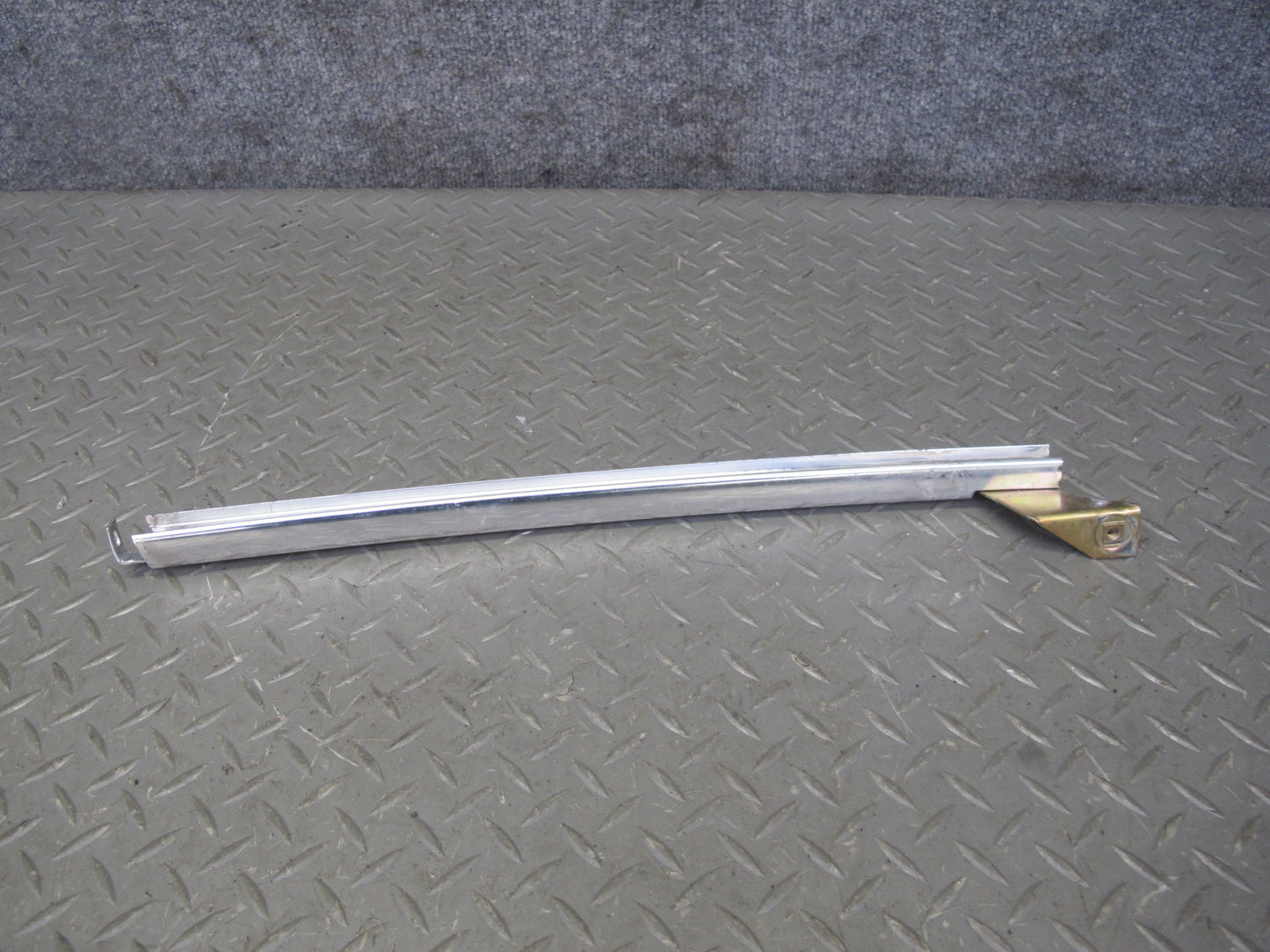 75-85 Mercedes W123 Rear Left Door Chrome Trim Cover Molding Set OEM