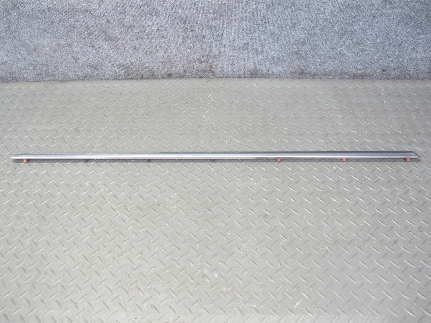 75-85 Mercedes W123 Rear Left Door Chrome Trim Cover Molding Set OEM