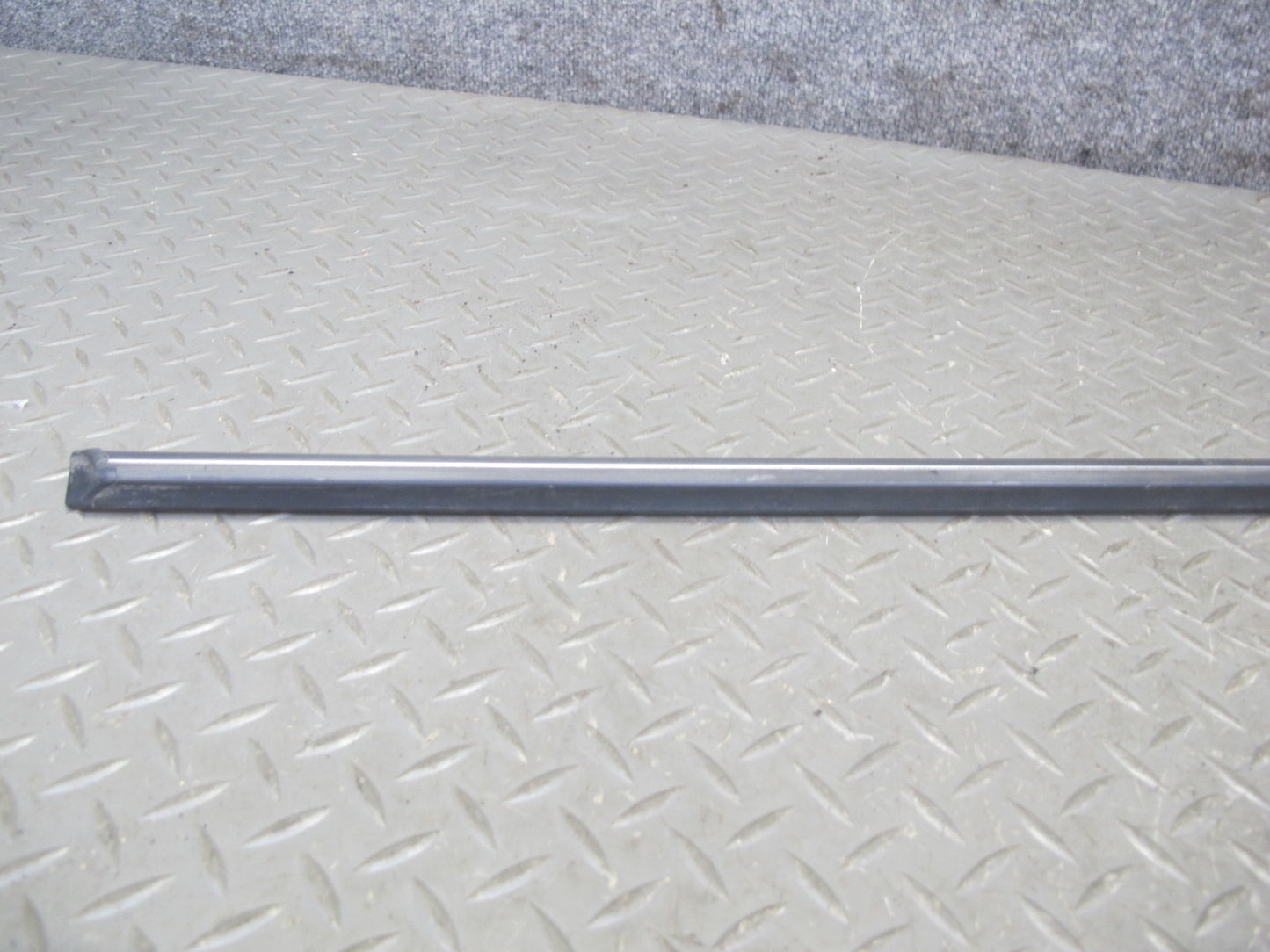 75-85 Mercedes W123 Rear Left Door Chrome Trim Cover Molding Set OEM