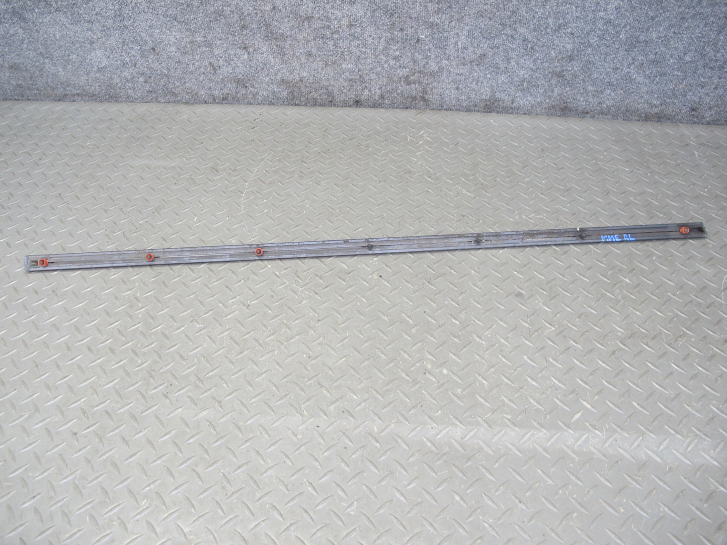 75-85 Mercedes W123 Rear Left Door Chrome Trim Cover Molding Set OEM