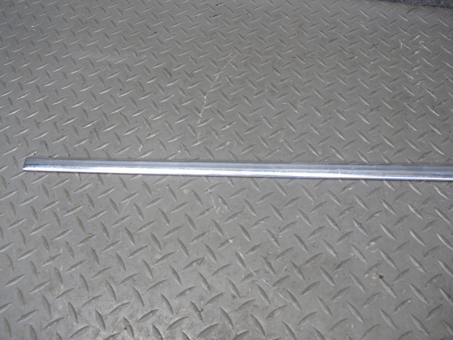 75-85 Mercedes W123 Rear Left Door Chrome Trim Cover Molding Set OEM