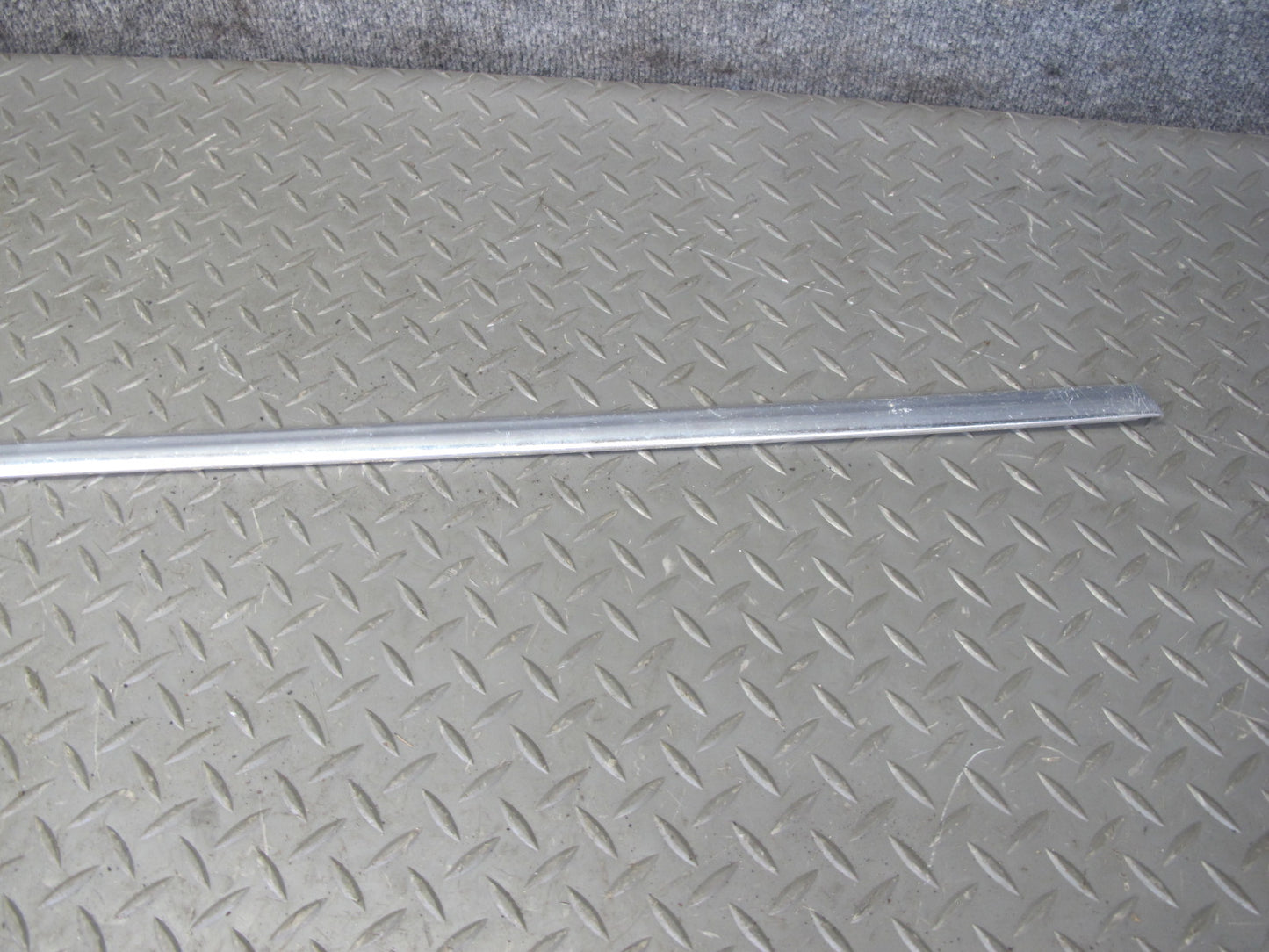 75-85 Mercedes W123 Rear Left Door Chrome Trim Cover Molding Set OEM