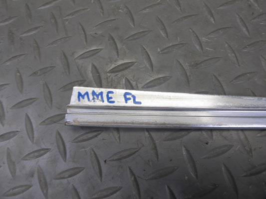 75-85 Mercedes W123 Front Left Door Chrome Trim Cover Molding Set OEM