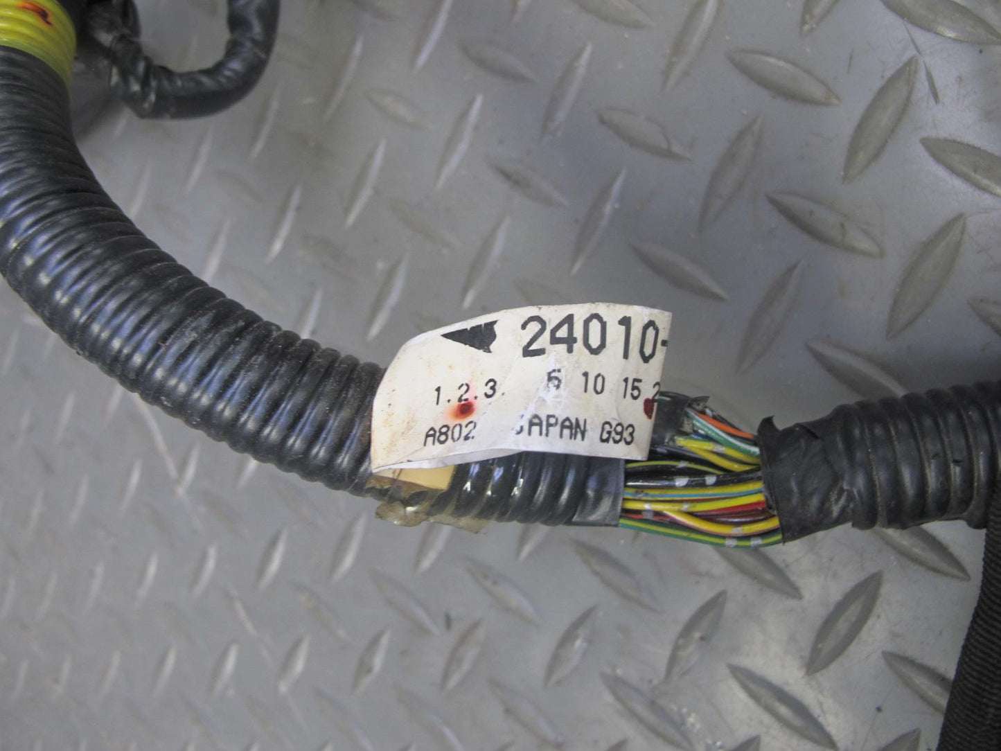 92-93 Nissan Z32 300ZX 2+2 NON Turbo A/T Under Dash Wire Wiring Harness OEM