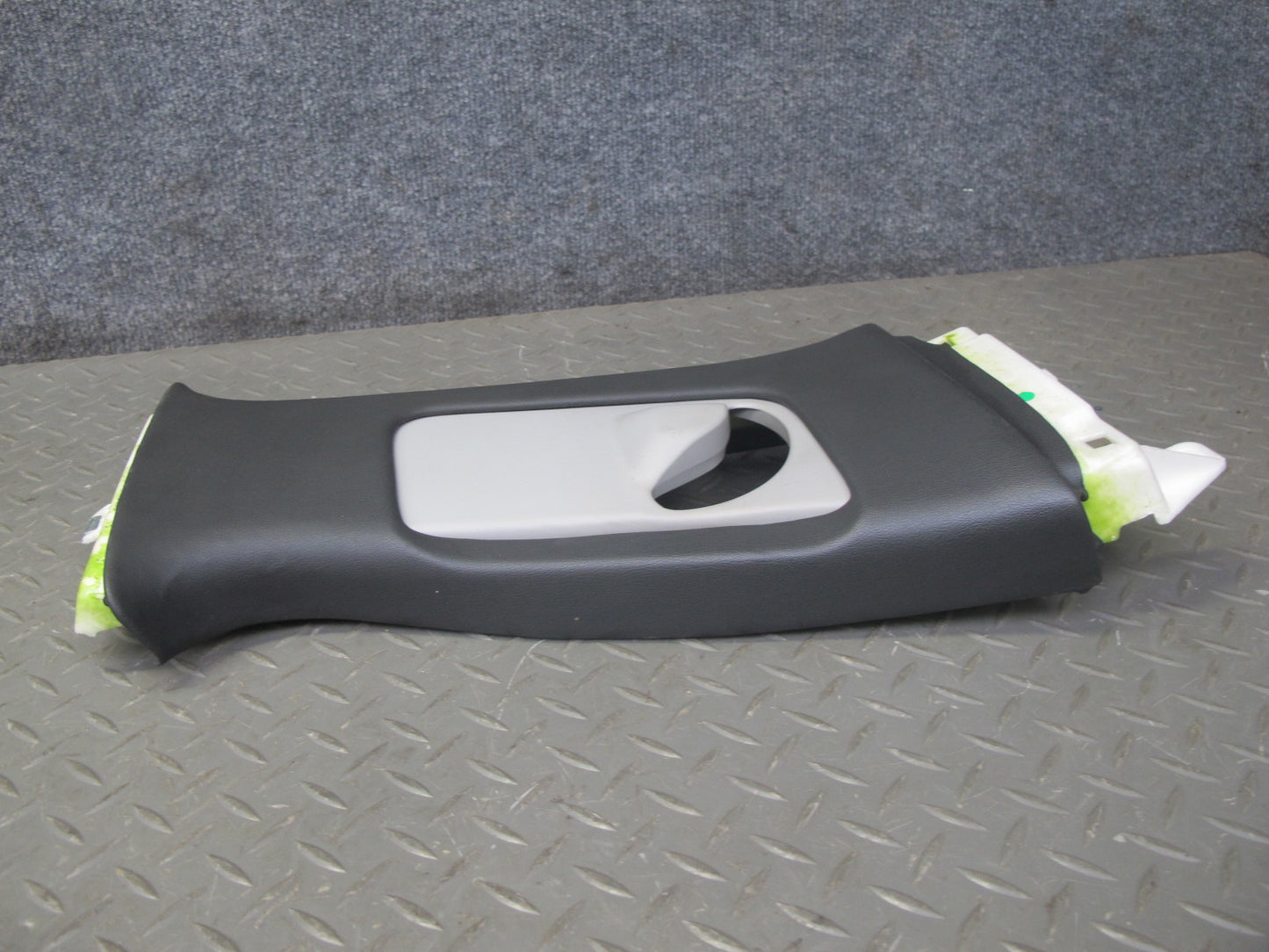 08-12 Lexus LS600hL LS460 Set of 2 Upper B Pillar Trim Panel Black OEM