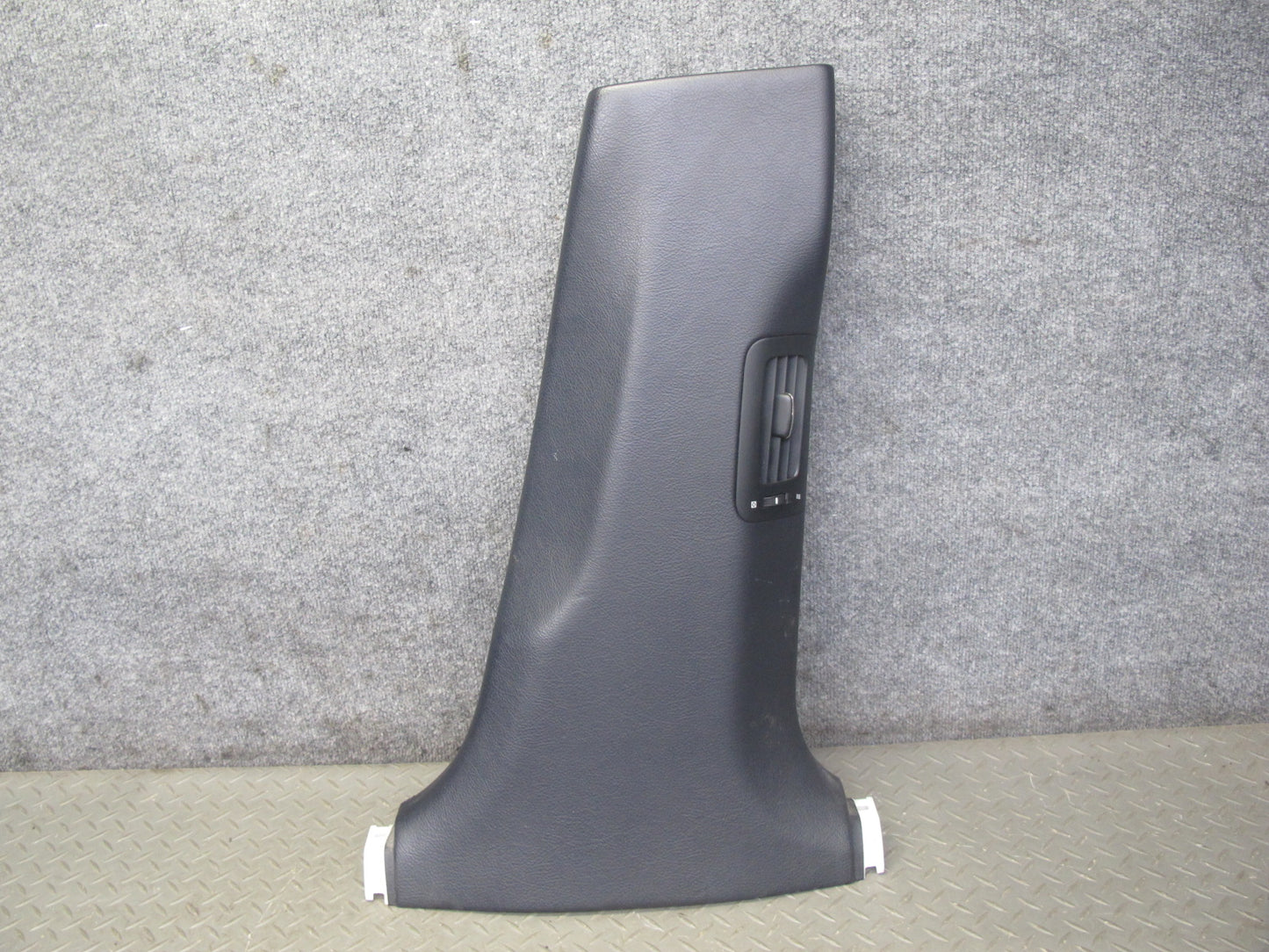 07-08 Lexus LS600h LS460 Set of 2 Lower B Pillar Trim Panel Cover Black OEM