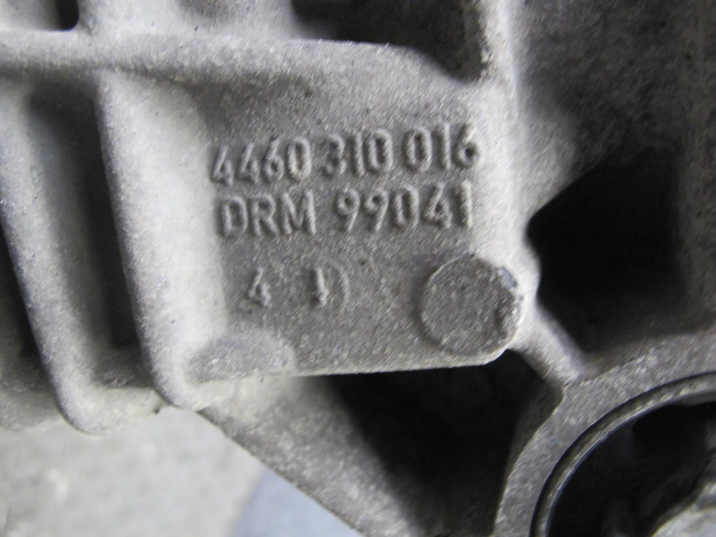 2003-2006 Porsche Cayenne 955 4.5L Turbo Rear Differential Carrier
