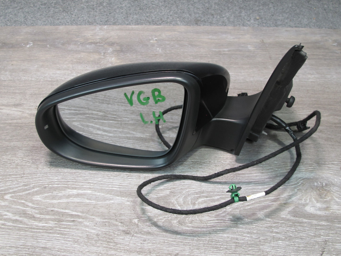 10-14 VW Golf MK6 R GTI Left Driver Door Side View Exterior Power Mirror OEM