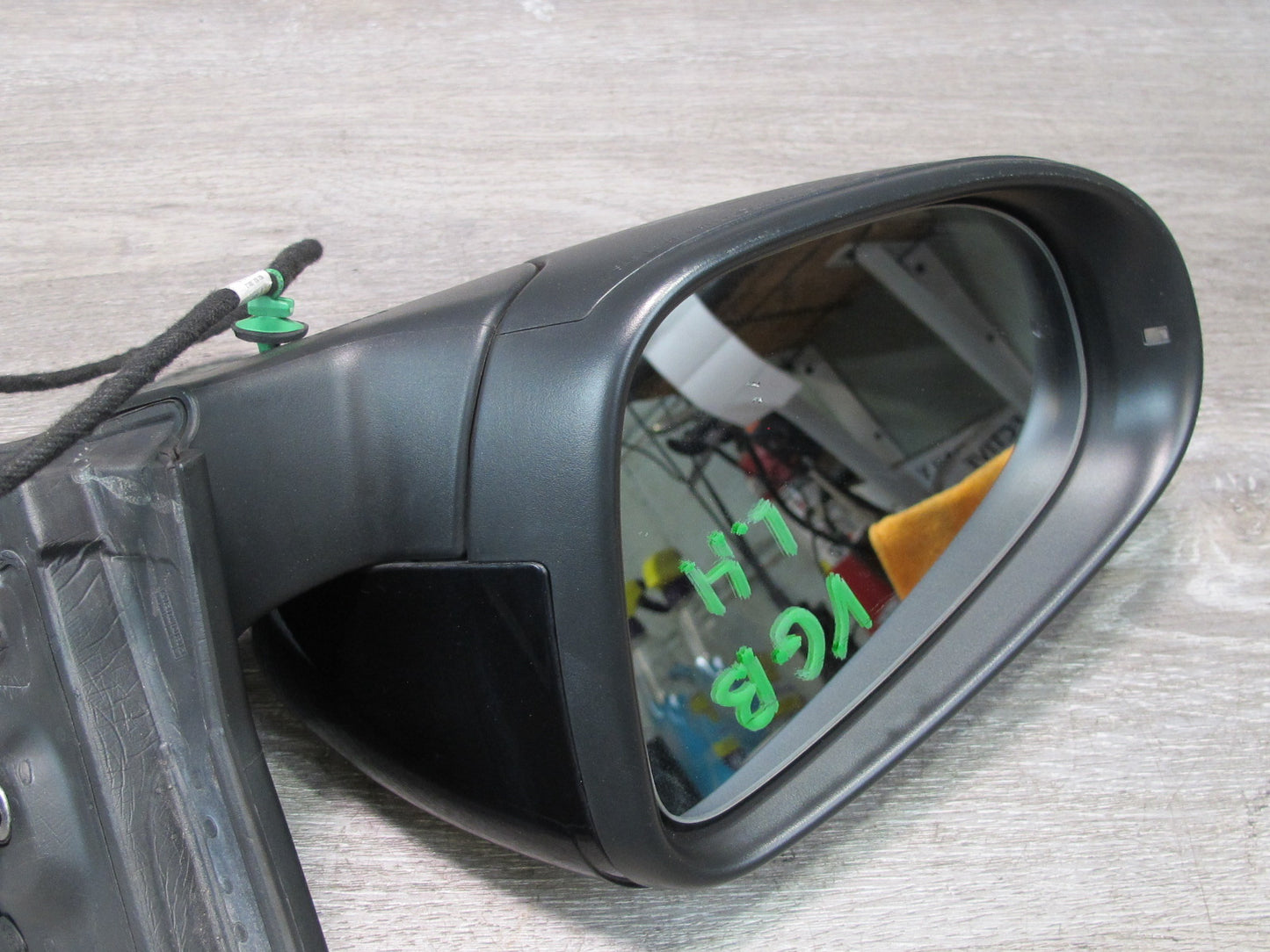10-14 VW Golf MK6 R GTI Left Driver Door Side View Exterior Power Mirror OEM