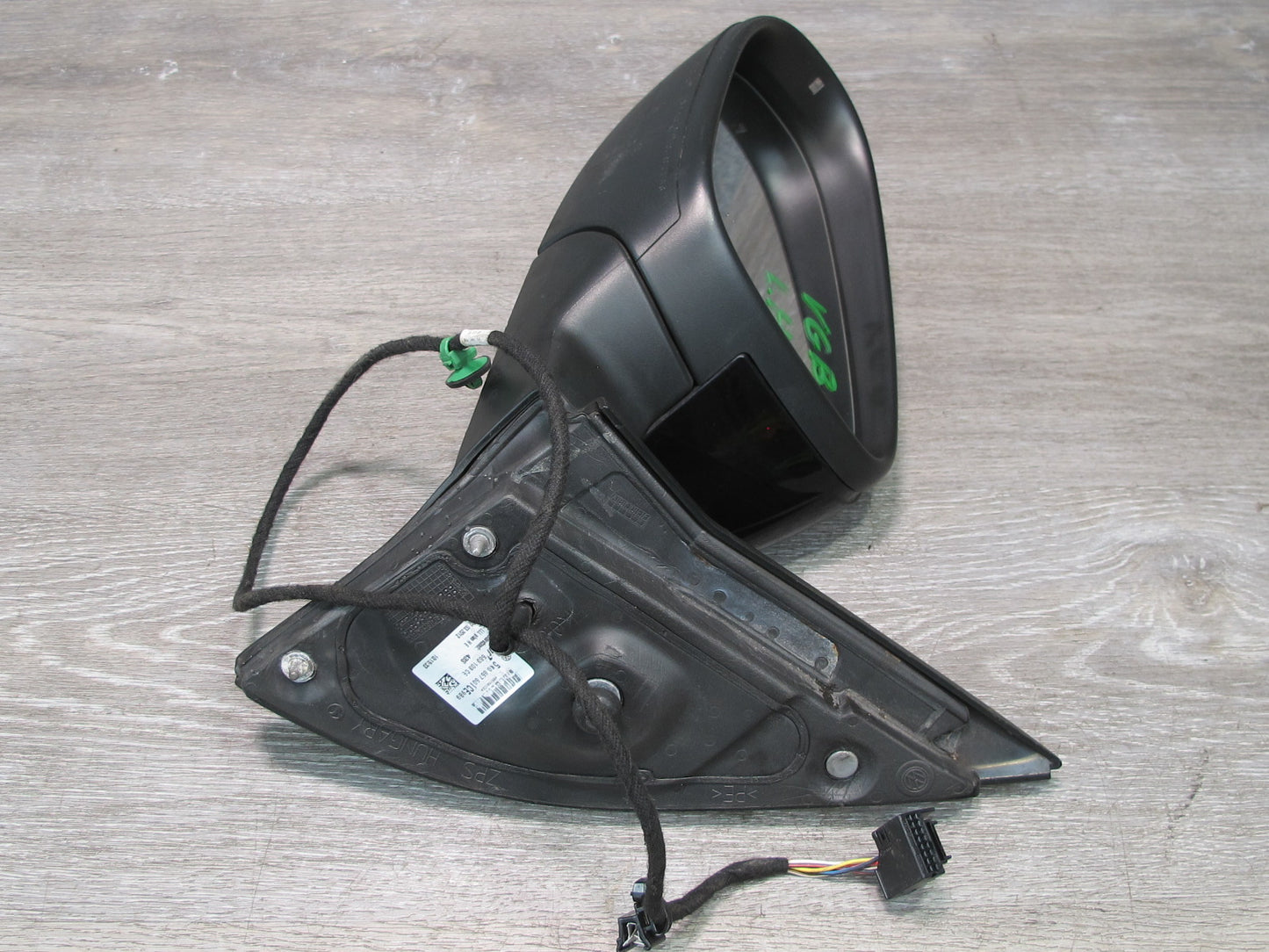 10-14 VW Golf MK6 R GTI Left Driver Door Side View Exterior Power Mirror OEM
