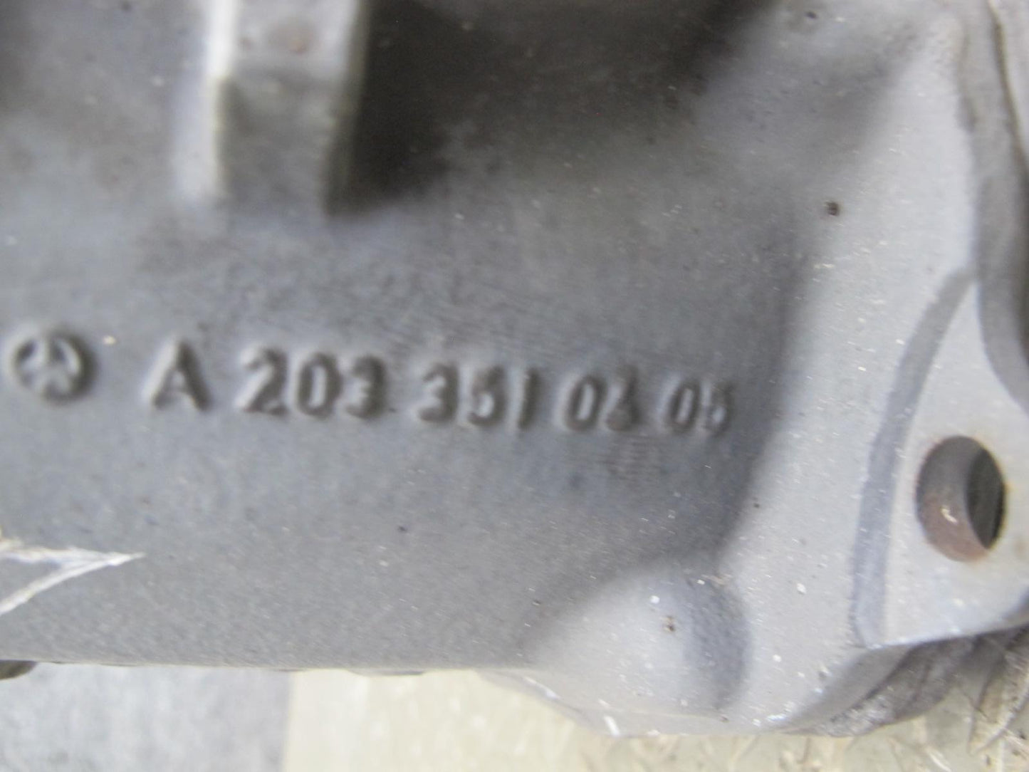 2012-2015 Mercedes R172 SLK250 1.8L Rear Differential Axle Carrier 3.07 Ratio