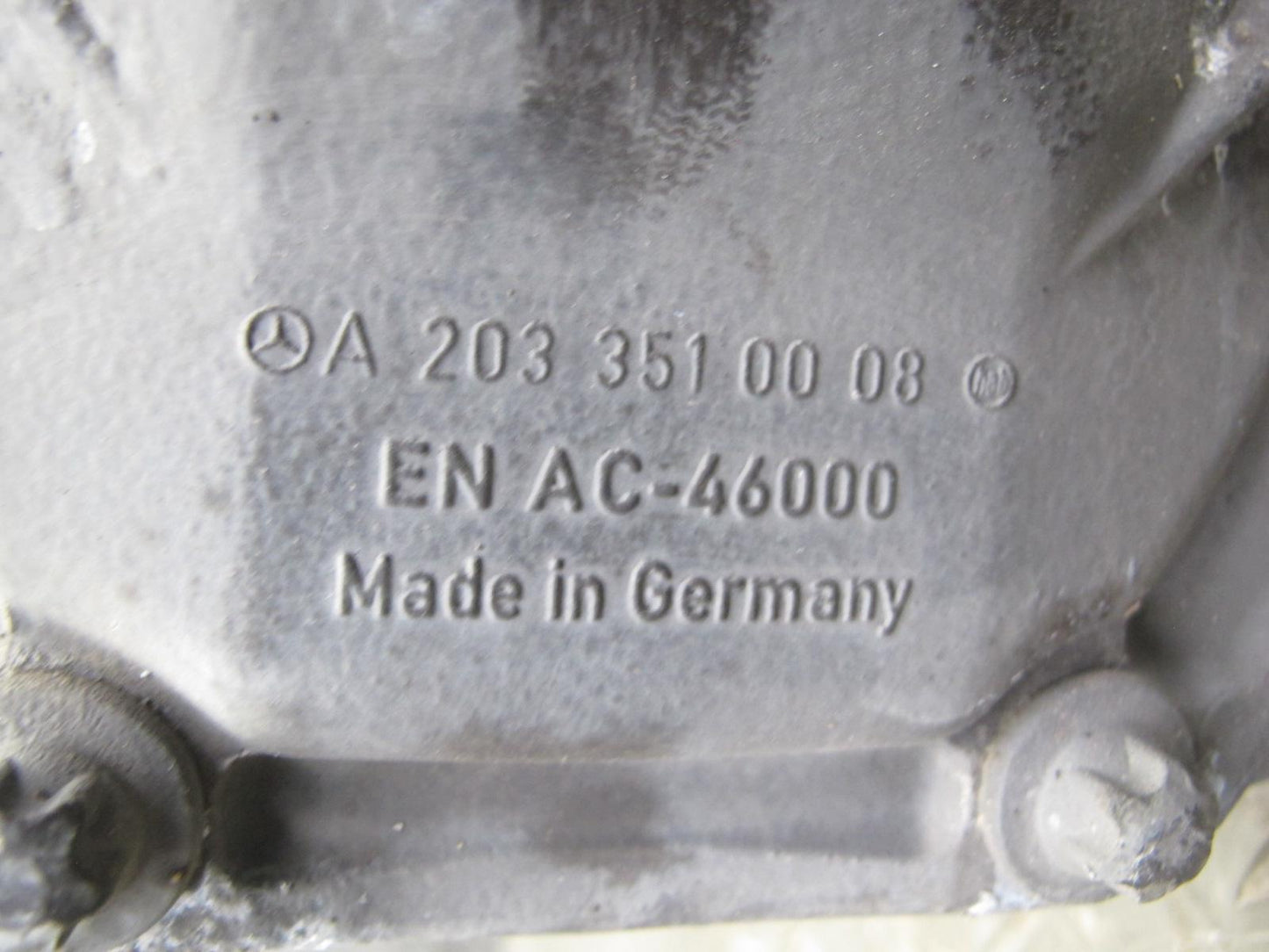 2012-2015 Mercedes R172 SLK250 1.8L Rear Differential Axle Carrier 3.07 Ratio