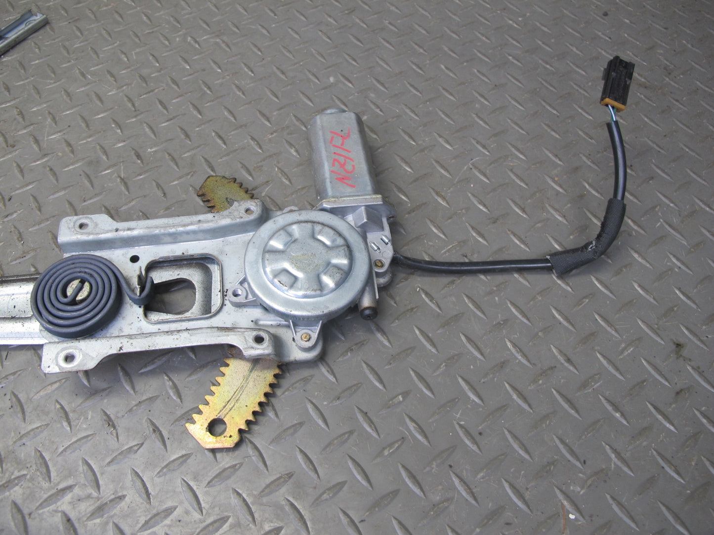 90-96 Nissan Z32 300ZX Coupe Left Door Window Regulator w Motor OEM