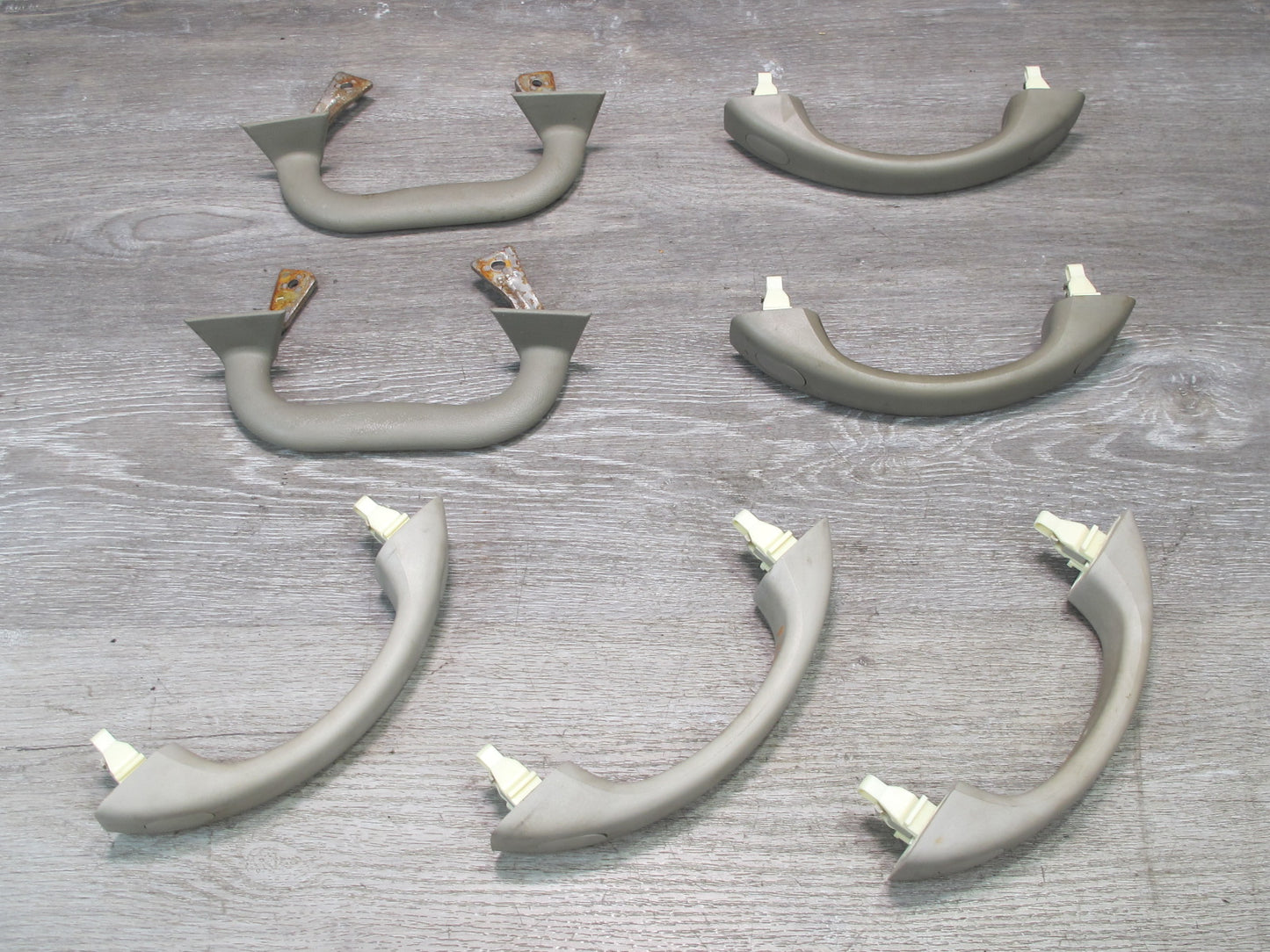 2003-2007 Hummer H2 Left & Right A B Pillar Roof Grip Grab Handle Set of 7