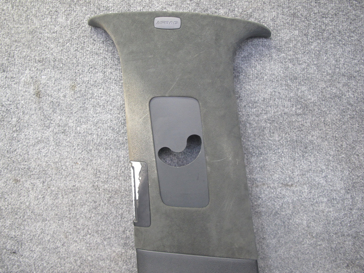 2003-2010 Porsche Cayenne 955 Interior B Pillar Upper Trim Cover Panel Set of 2