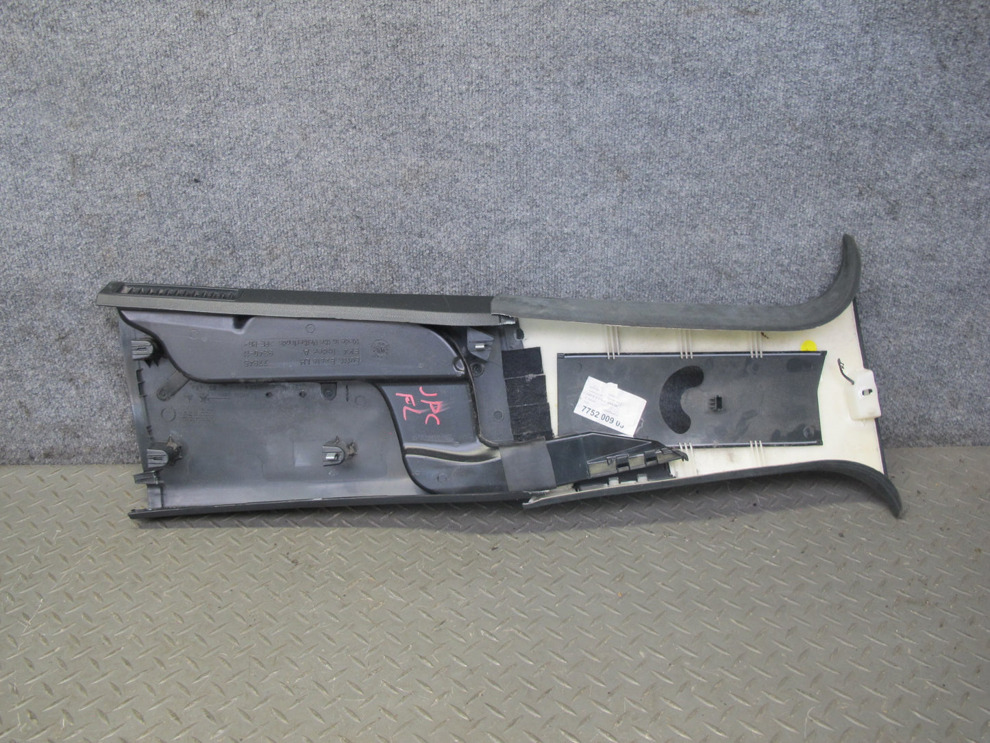2003-2010 Porsche Cayenne 955 Interior B Pillar Upper Trim Cover Panel Set of 2