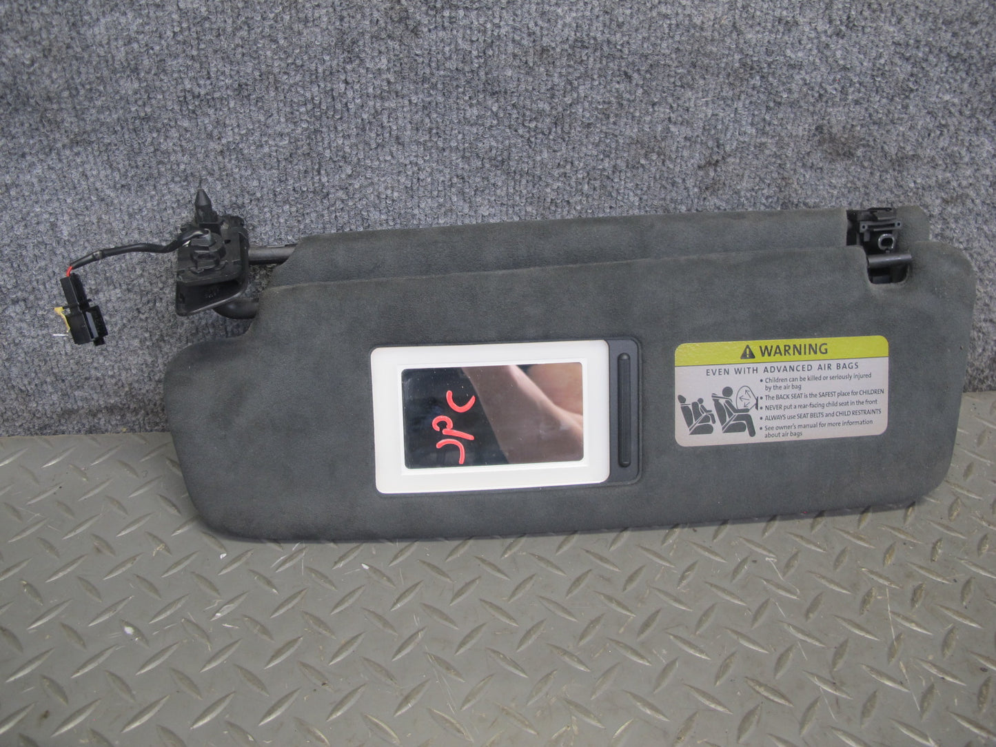 2003-2006 Porsche Cayenne 955 Front Left & Right Sun Visor Set of 2