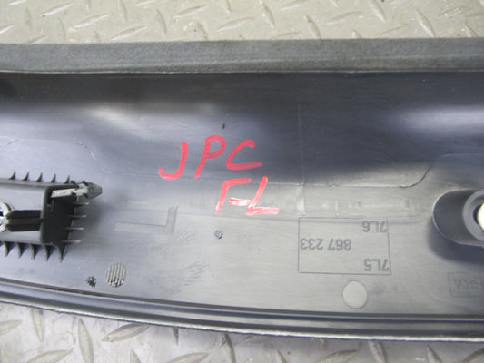 2003-2006 Porsche Cayenne 955 Front Interior A Pillar Trim Panel Alcantara Set