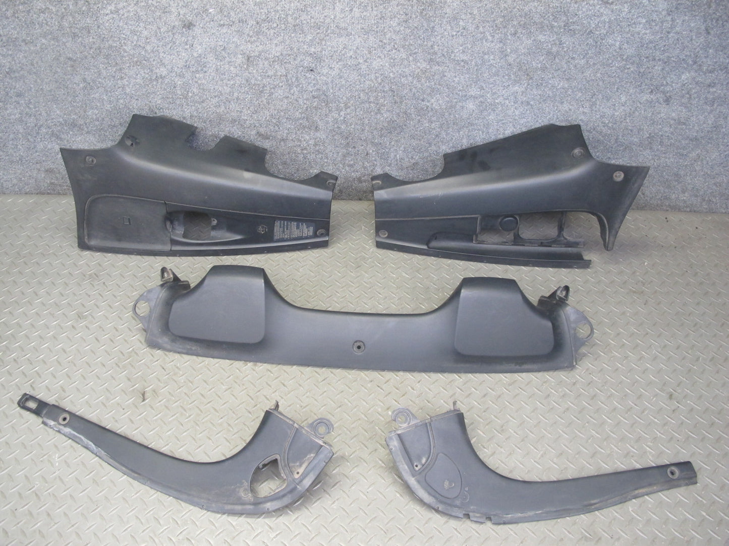 2003-2006 Porsche Cayenne 955 Engine Bay Compartment Trim Cover Panel Set of 5